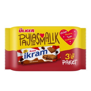 İkram Kremalı Bisküvi Çikolata 252 G