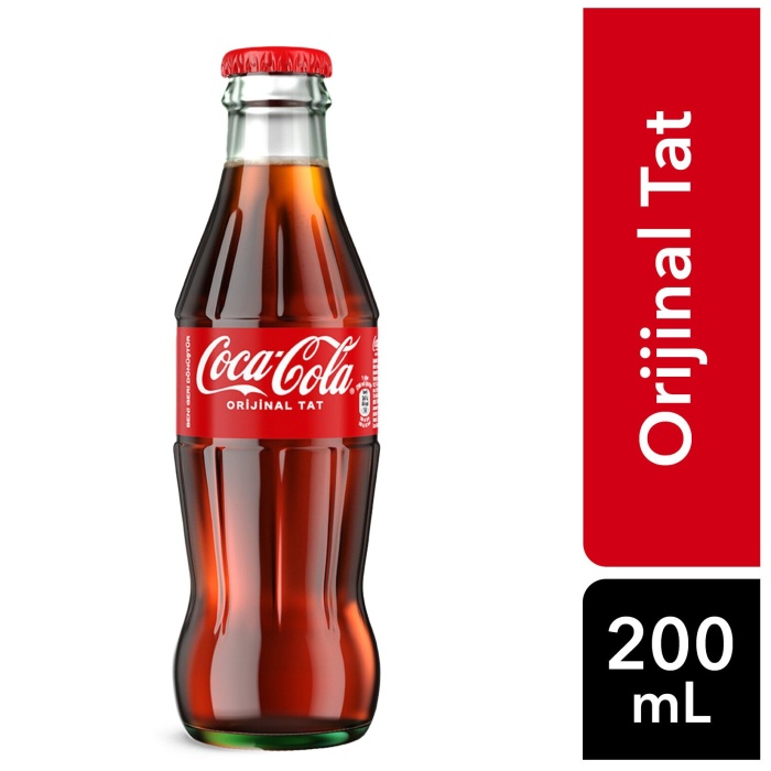 Coca-Cola Orijinal Tat Cam Şişe 200 ML