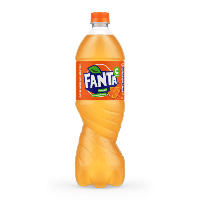 Fanta Portakal Aromalı Pet 1 L