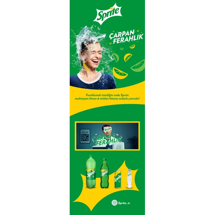 Sprite Limon Aromalı Pet 1 L