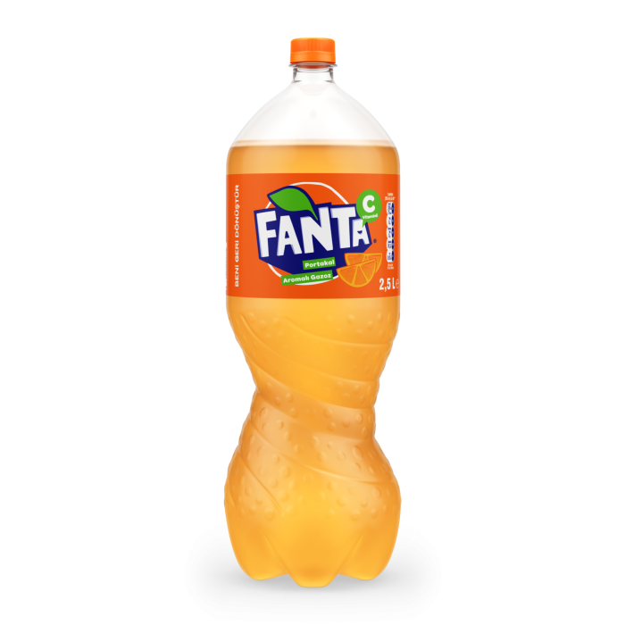 Fanta Portakal Aromalı Pet 2,5 L