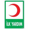 İlk Yardım Dolabı Levhası 25x35 KOD:1015