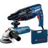 Bosch GBH 240 Kırıcı Delici+GWS 750-125 Taşlama Set