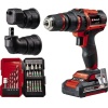 Einhell TE-CD 18/45 3X Lİ-i +22 (1x2,0 Ah) Akülü Vidalama Set