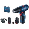 BOSCH GSB 120-LI Profesyonel 12 Volt 2,0 Ah Çift Akülü Darbeli Delme Vidalama