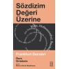 Sözdizim Değeri Üzerine  (4022)