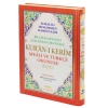 Kuranı Kerim Meali ve Türkçe Okunuşlu Rahle Boy Bilgisayar Hatlı Üçlü (Kod.004)  (4022)