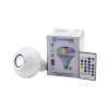 2IN1-KUMANDALI RGB LED AMPUL - BLUETOOTH HOPARLÖR MÜZİK ÇALAR LED-7W - HOPARLÖR-3W (4767) - Lisinya