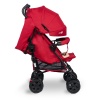 Comfymax Tam Yatar Baston Bebek Arabası – Dark Red