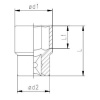 Elta 1115 1/2 Lokma Anahtar 10 mm