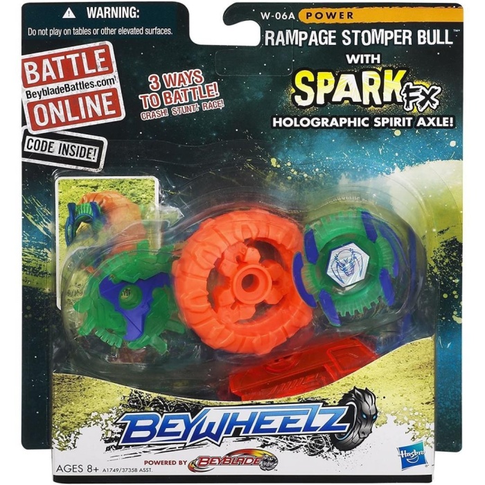 Hasbro Beywheelz W-06 A Rampage Stomper Bull Battler - 37358-A1749 (Lisinya)