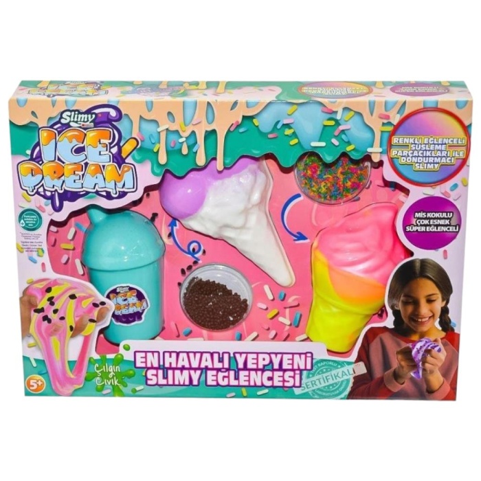 Slimy Dondurma Temalı Set - 33486 (Lisinya)