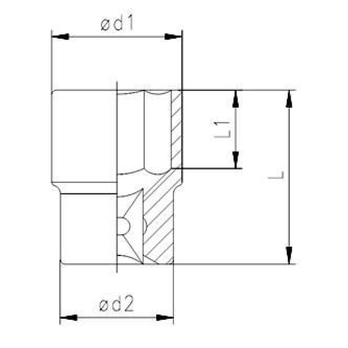 Elta 1115 1/2 Lokma Anahtar 28 mm