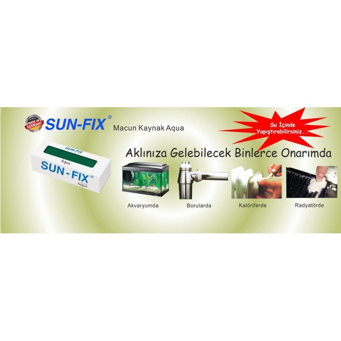 SUN FİX Aqua Kaynak Macunu 50 Gr