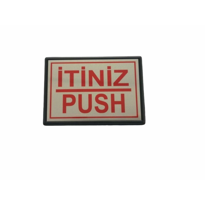 Cemax Yönlendirme Küçük İtiniz (Push) 10X7 cm