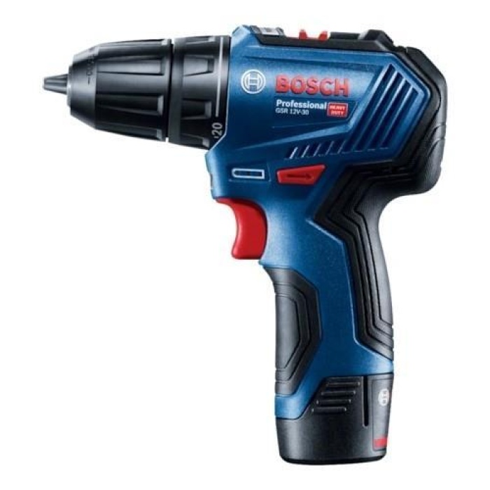 Bosch GSR 12V-30  Li Çift Akülü Vidalama Çantalı