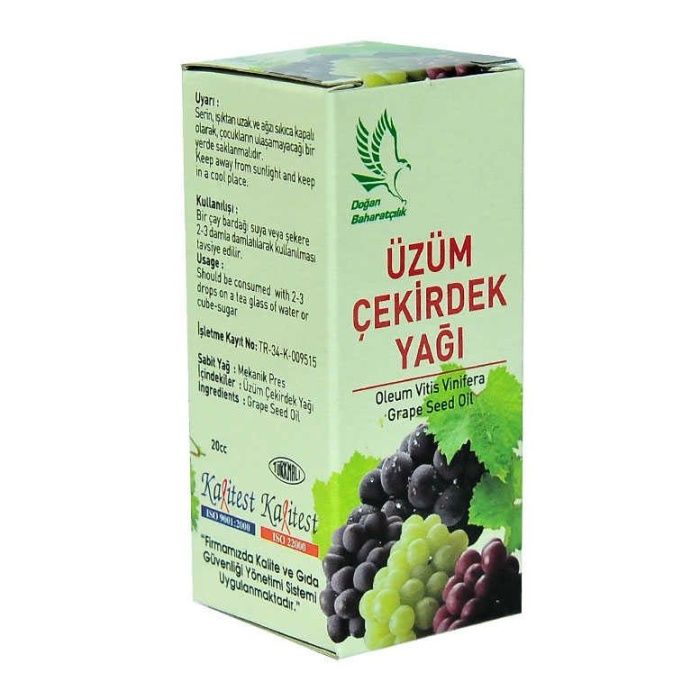 Üzüm Çekirdeği Yağı 20 cc