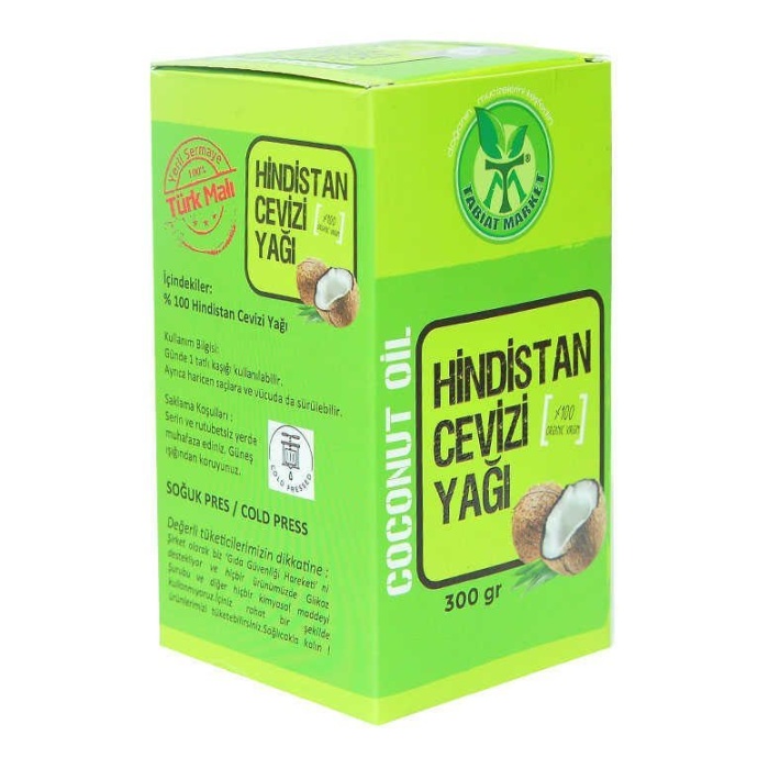 Hindistan Cevizi Yağı 300Gr