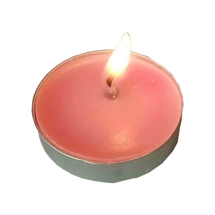 Tea Lights Pembe Mum 5 li 1 Paket