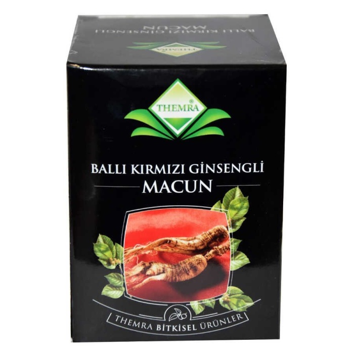 Ballı Kırmızı Ginsengli Macunu Bitkisel Karışım 240 Gr