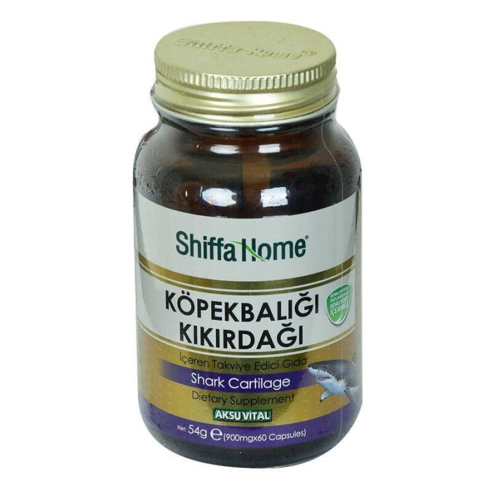 Shiffa Home Köpek Balığı Kıkırdağı Diyet Takviyesi 900 Mg x 60 Kapsül