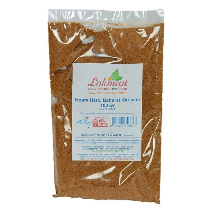 Izgara Harcı Baharat Karışımı 100 Gr Paket