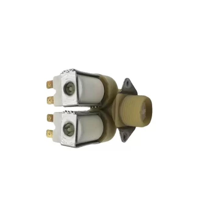 Solenoid Ventil Vana İkili Dik 90 N.K. 3/4 - 10.5mm 12 / 24 / 220 Ac / Dc (Lisinya)