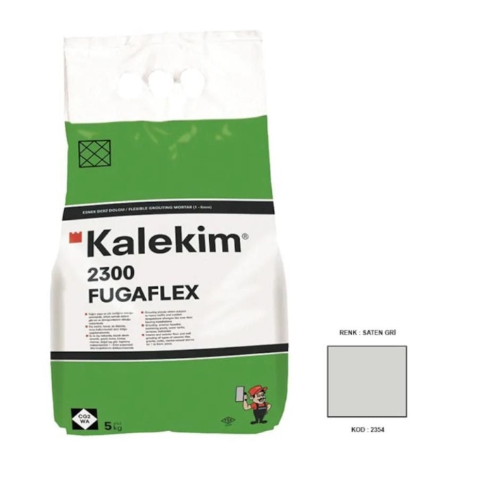 Kalekim 2354 Fugaflex Saten Gri 5 Kg