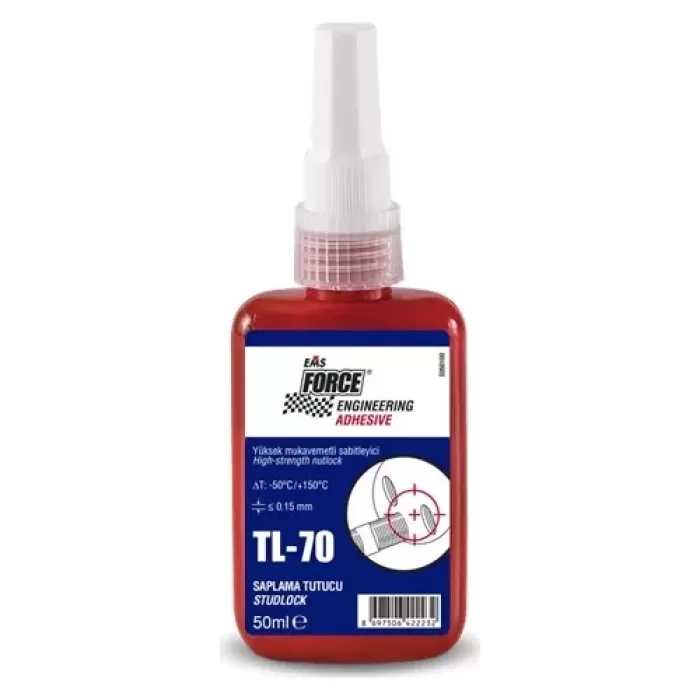 TL - 70 CİVATA SABİTLEYİCİ YÜKSEK KUVETLİ 50 ML (Lisinya)