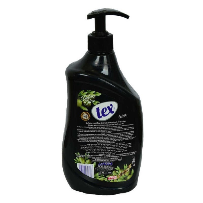 Sıvı El Sabunu Doğal Zeytinyağlı Delux Olive Alkol ve Paraben İçermez 750 ML