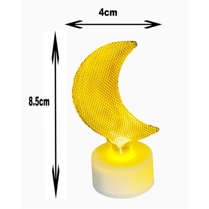 Dekoratif Led Lamba Metal Kaliteli Hediyelik  2 Adet (Lisinya)