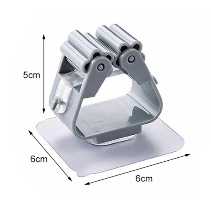 Pratik Yapışkanlı Pratik Mop Tutucu 4 Adet Beyaz