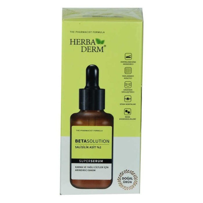 Superserum Betasolution Karma ve Yağlı Cilt Arındırıcı Doğal Yüz Serumu 30 ML