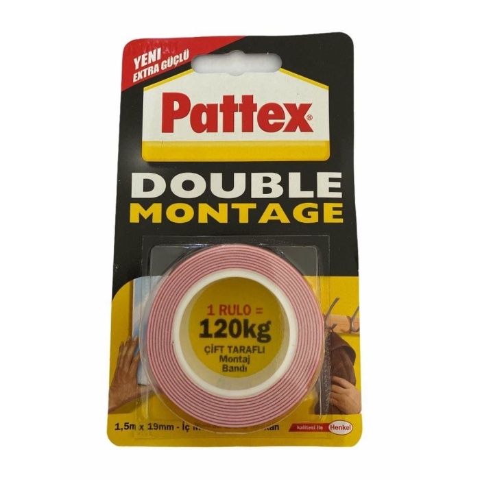 Pattex Double Montage Çift Taraflı Bant 120 kg