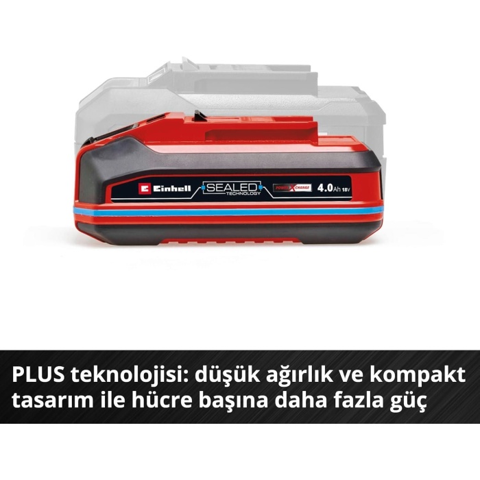 Einhell Sealed Li-on Akü 18 Volt 4,0 Ah Plus