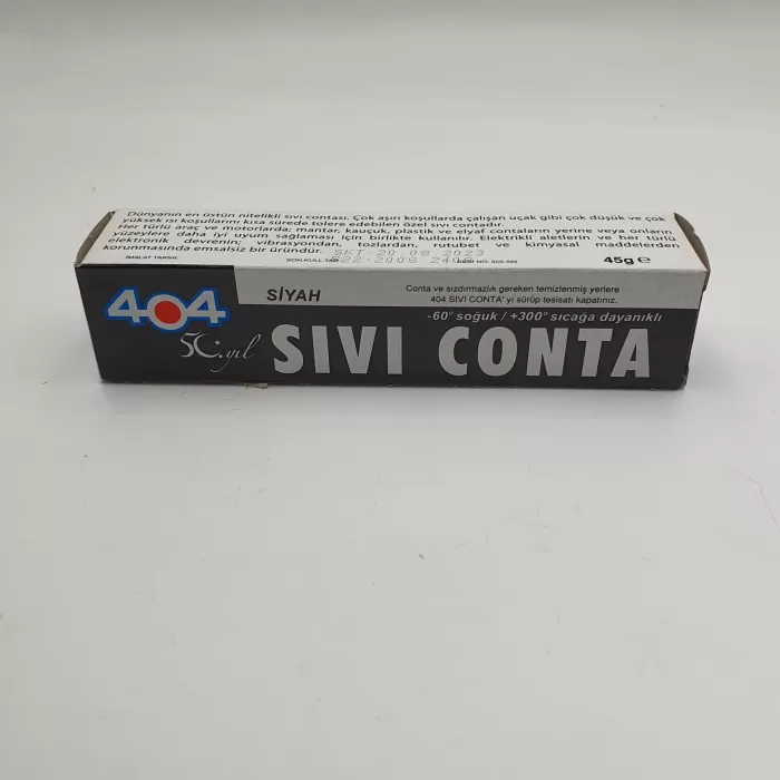 SİYAH SIVI CONTA 45 GR (Lisinya)