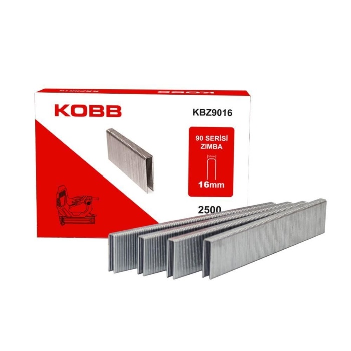 Kobb KBZ9016 16 mm 2500 Adet U Zımba Teli