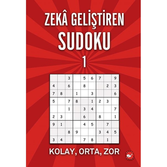 Zeka Geliştiren Sudoku 1 Kolay - Orta - Zor  (4022)