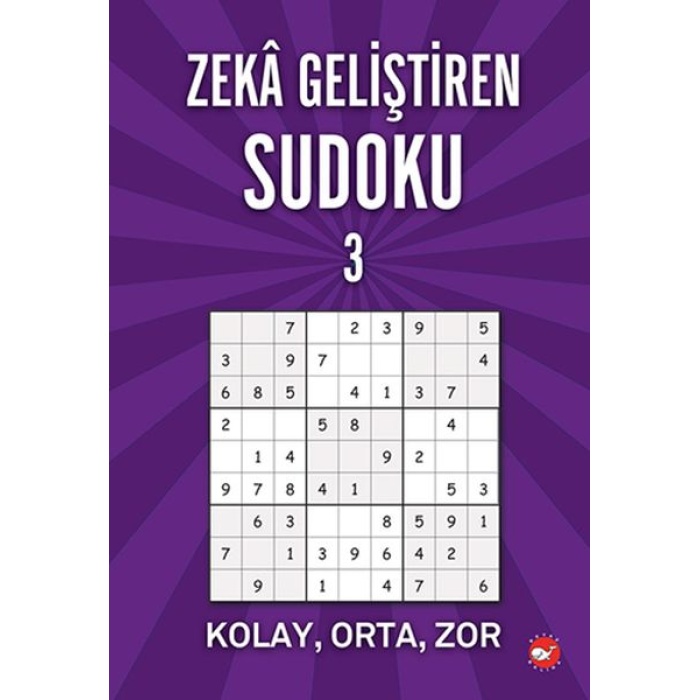 Zeka Geliştiren Sudoku 3 - Kolay - Orta - Zor  (4022)