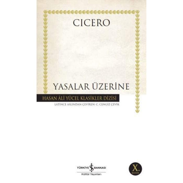 Yasalar Üzerine - Hasan Ali Yücel Klasikleri  (4022)