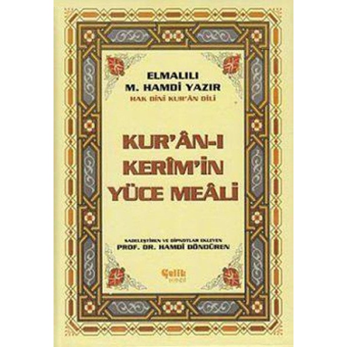 Hak Dini Kuran Dili Kuran-ı Kerimin Türkçe Meali  (4022)