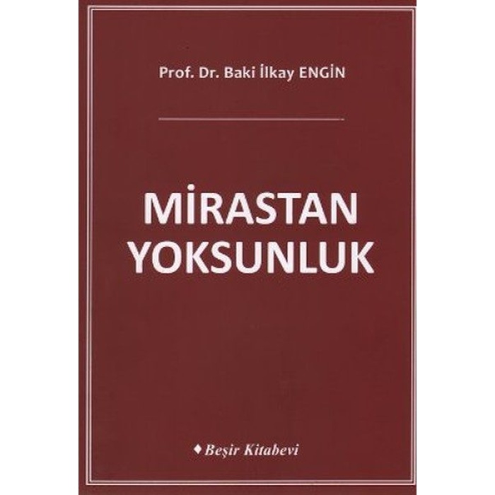 Mirastan Yoksunluk  (4022)