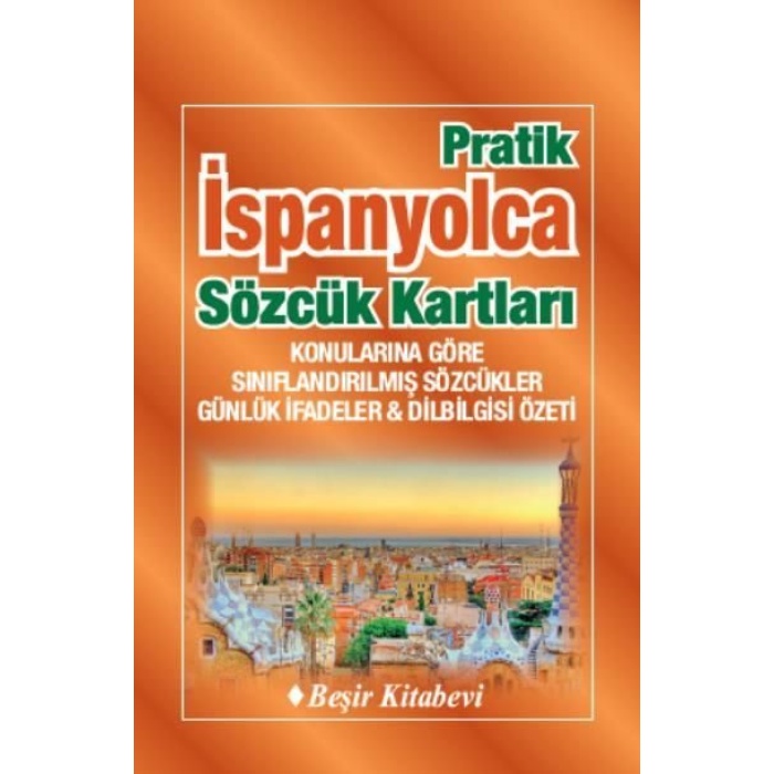 Beşir Pratik İspanyolca Sözcük Kartları  (4022)