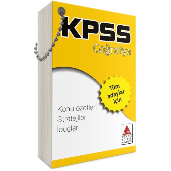 KPSS Coğrafya Strateji Kartları  (4022)