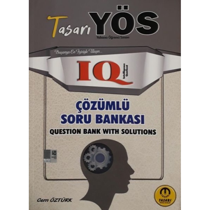 Tasarı YÖS IQ Çözümlü Soru Bankası (Yeni)  (4022)