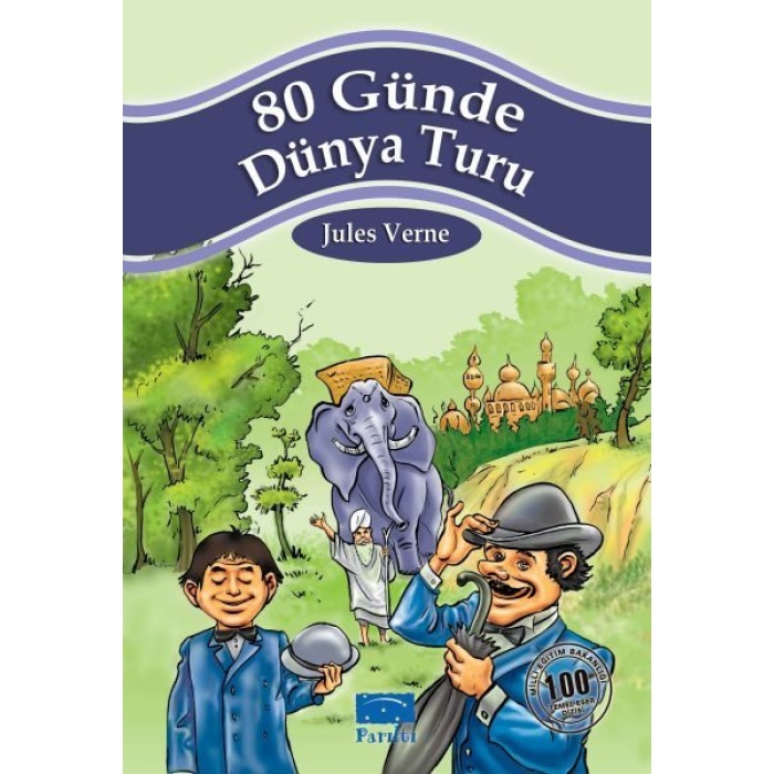 80 Günde Dünya Turu 100 Temel Eser 1.Kademe  (4022)