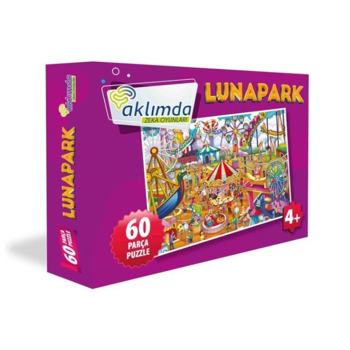 60 Parça Puzzle Lunapark  (4022)