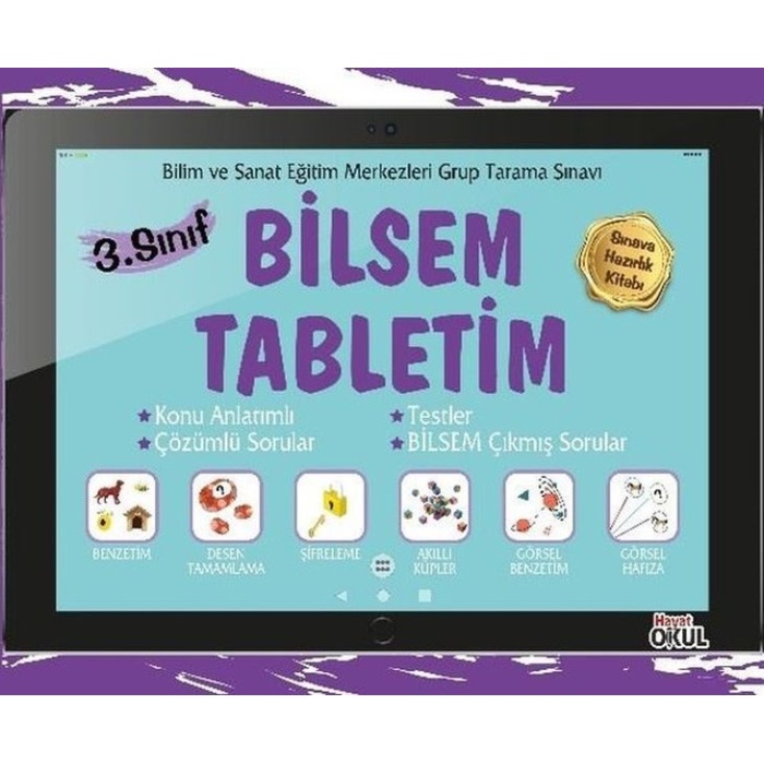 Hayat Okul 3. Sınıf Bilsem Tabletim (Yeni)  (4022)