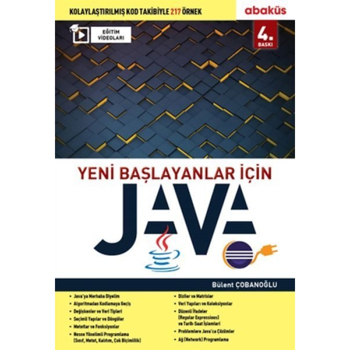 Yeni Başlayanlar İçin Java - Eğitim Videolu  (4022)