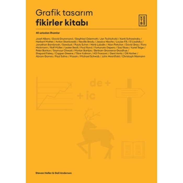 Grafik Tasarım Fikirler Kitabı - 40 Ustadan İlhamlar  (4022)